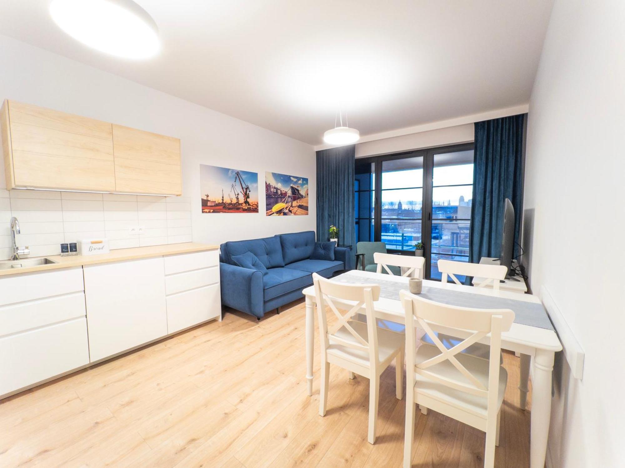 Apartament Z Dwiema Sypialniami + Parking Gdańsk Exterior foto